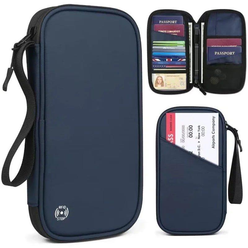 Travel Accessories Wallet - Hafif Aile Seyahat Pasaport Kapağı Cüzdan