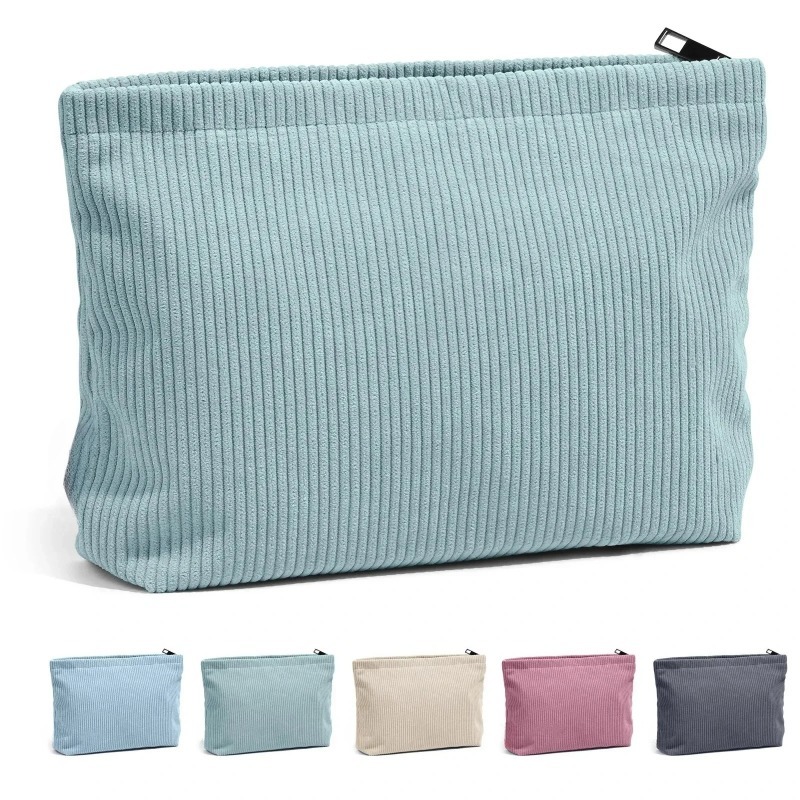 Travel Accessories Organizer Bag - Kadife Seyahat Kozmetik Çantası Taşınabilir Makyaj