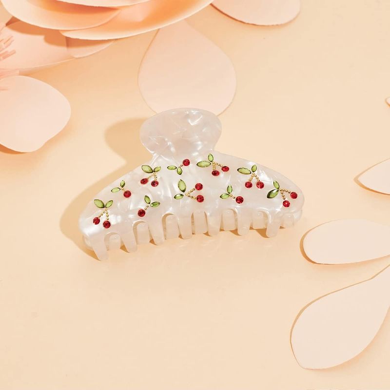 1 adet Kiraz Desenli Saç Tokas - Travel Accessories Aesthetic incelemesi ve fiyatı