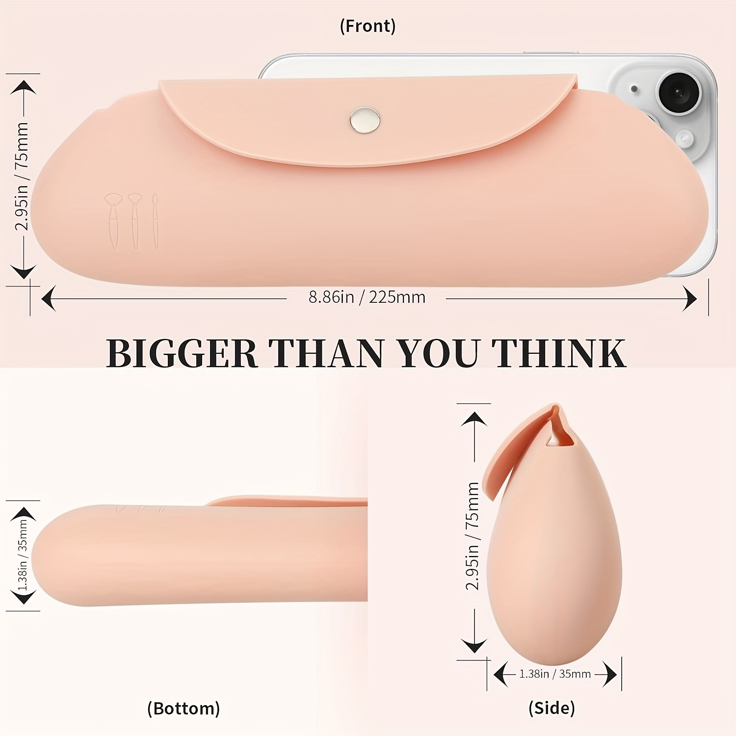 Silikon Makyaj Fırçası Düzenle - Travel Accessories Organizer Bag incelemesi ve fiyatı