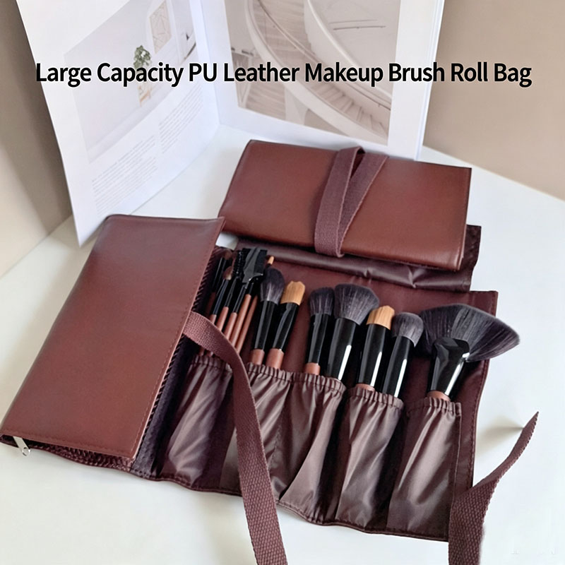 PU Deri Makyaj Fırçası Çantası - Travel Accessories Organizer Bag incelemesi ve fiyatı
