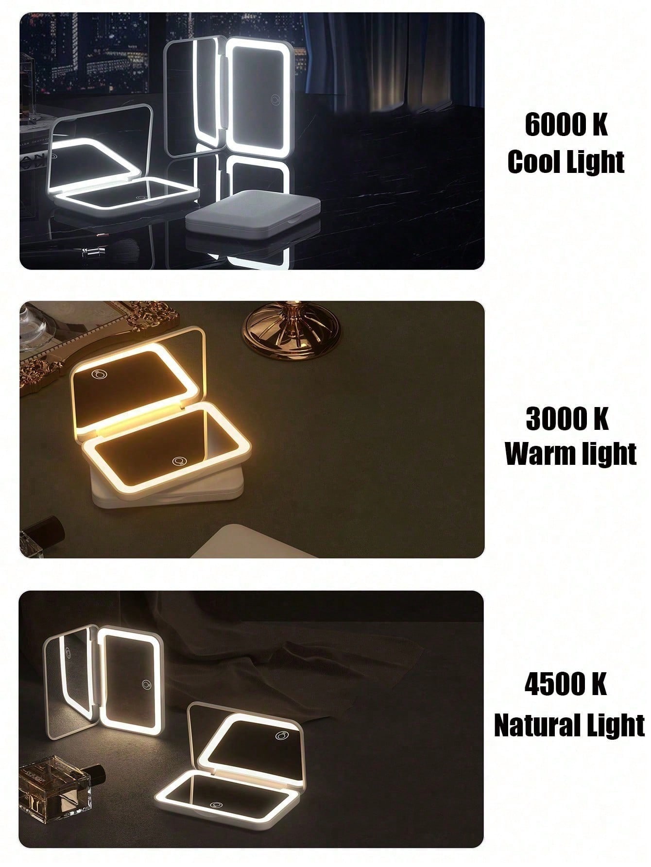 Dokunmatik Ekranlı LED Makyaj  - Travel Accessories As Gifts incelemesi ve fiyatı