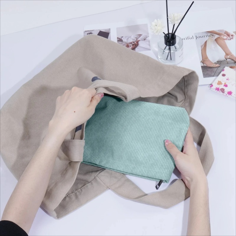 Kadife Seyahat Kozmetik Çantas - Travel Accessories Organizer Bag incelemesi ve fiyatı